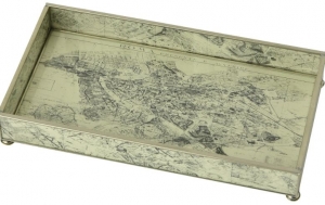 JM Piers Rome Map Small Tray